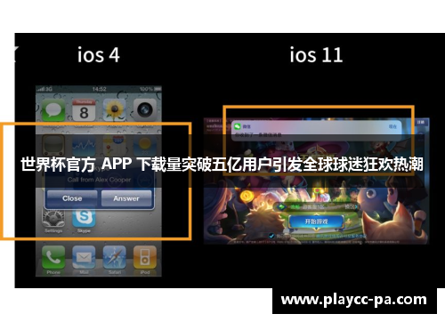 世界杯官方 APP 下载量突破五亿用户引发全球球迷狂欢热潮
